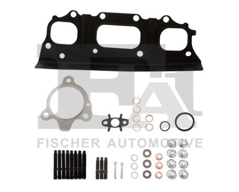 Turbocharger mounting kit