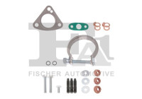 Turbocharger mounting kit