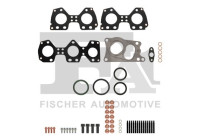 Turbocharger mounting kit