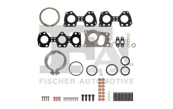 Turbocharger mounting kit