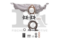 Turbocharger mounting kit