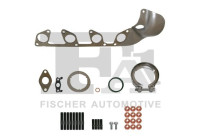 Turbocharger mounting kit