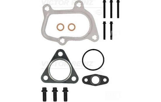 Turbocharger, mounting kit