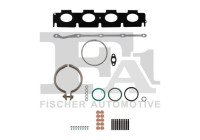 Turbocharger, mounting kit