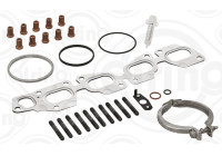 Turbocharger, mounting kit