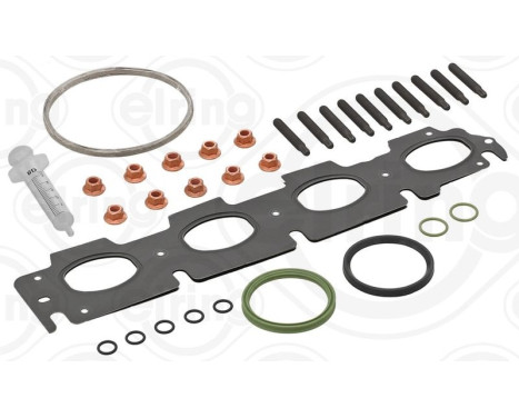 Turbocharger, mounting kit