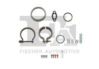 Turbocharger, mounting kit