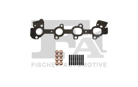 Turbocharger, mounting kit