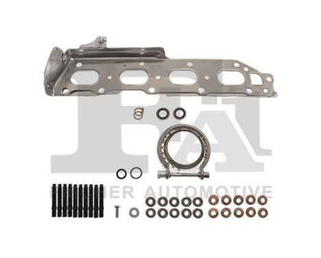 Turbocharger, mounting kit