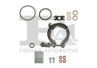 Turbocharger, mounting kit