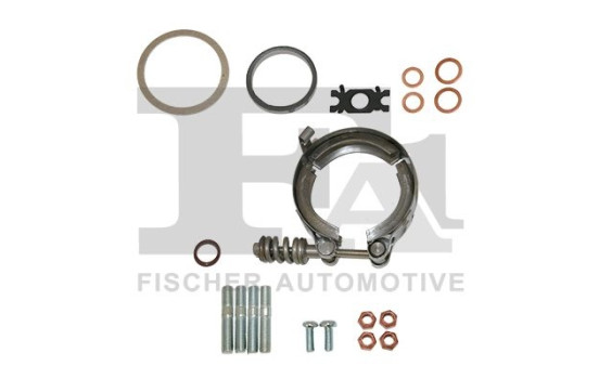 Turbocharger, mounting kit