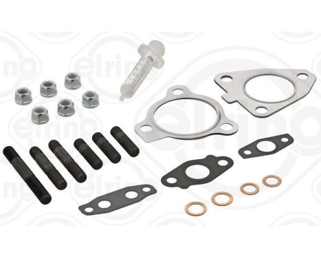 Turbocharger, mounting kit