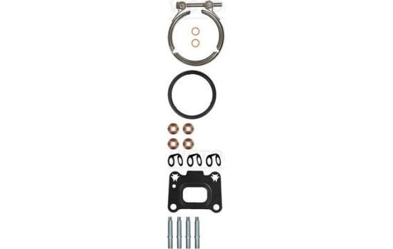 Turbocharger mounting kit