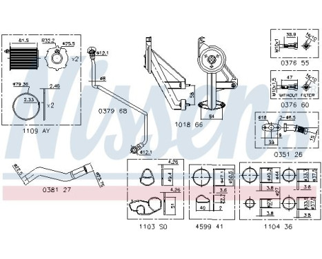Turbocharger, mounting kit