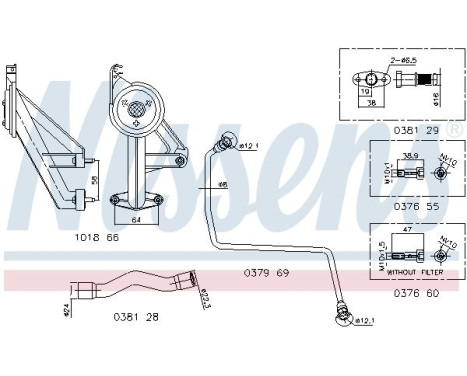 Turbocharger, mounting kit, Image 10