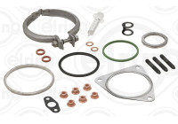 Turbocharger, mounting kit
