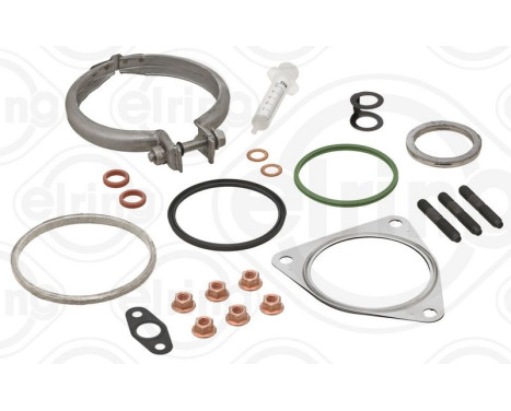 Turbocharger, mounting kit