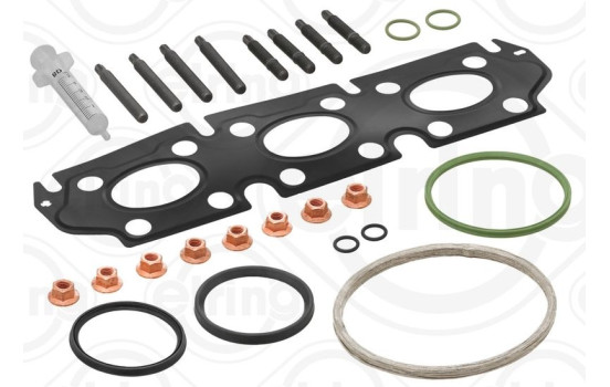 Turbocharger, mounting kit