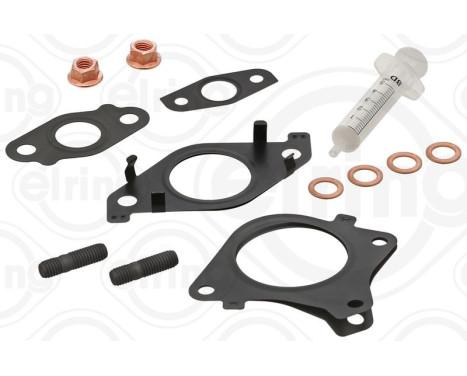 Turbocharger, mounting kit
