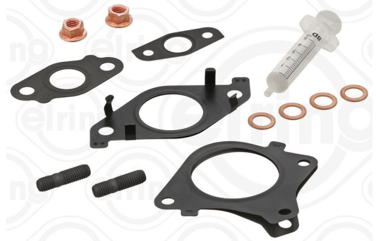 Turbocharger, mounting kit