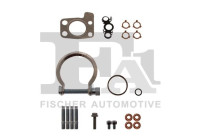 Turbocharger, mounting kit