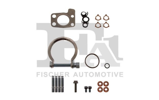 Turbocharger, mounting kit