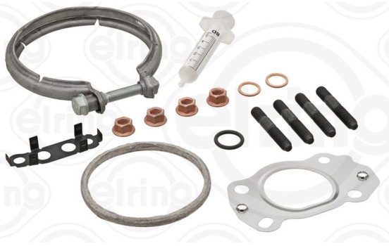 Turbocharger, mounting kit