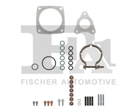 Turbocharger, mounting kit