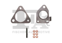 Turbocharger, mounting kit