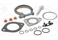 Turbocharger, mounting kit