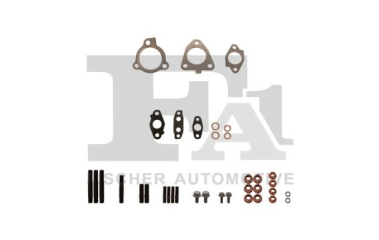 Turbocharger, mounting kit