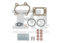 Turbocharger, mounting kit