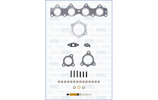 Turbocharger, mounting kit