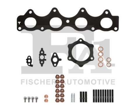 Turbocharger, mounting kit