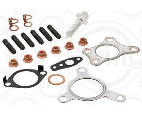 Turbocharger, mounting kit