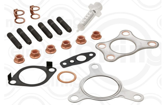 Turbocharger, mounting kit