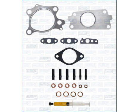 Turbocharger, mounting kit