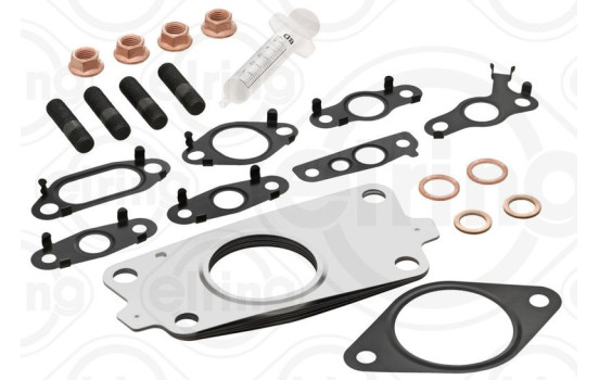 Turbocharger, mounting kit
