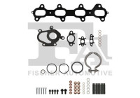Turbocharger, mounting kit