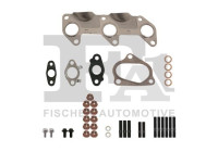 Turbocharger, mounting kit
