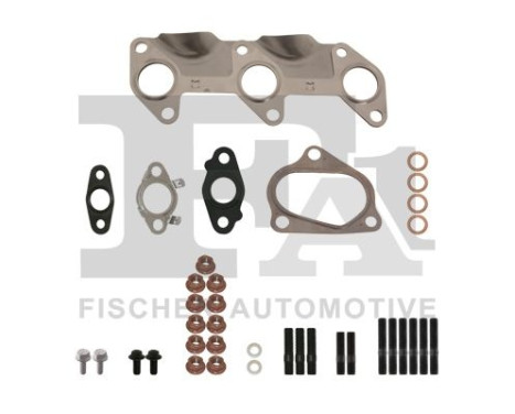 Turbocharger, mounting kit