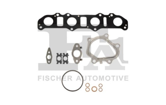 Turbocharger, mounting kit