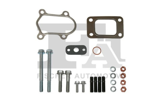 Turbocharger, mounting kit