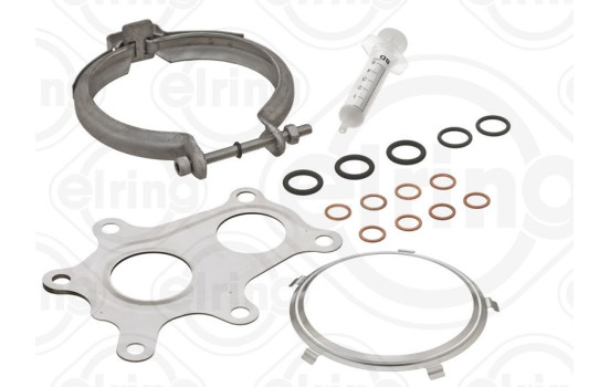 Turbocharger, mounting kit