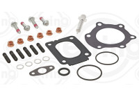 Turbocharger, mounting kit