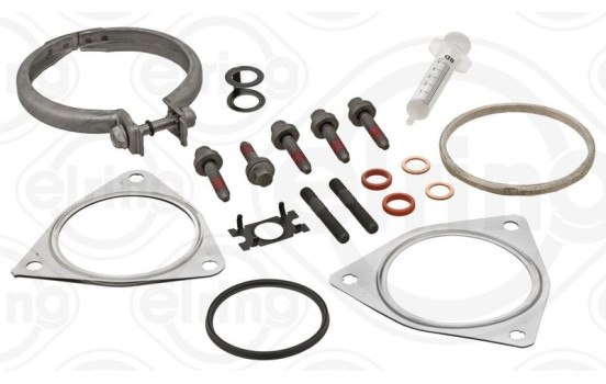 Turbocharger, mounting kit