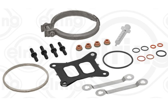 Turbocharger, mounting kit