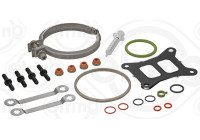Turbocharger, mounting kit
