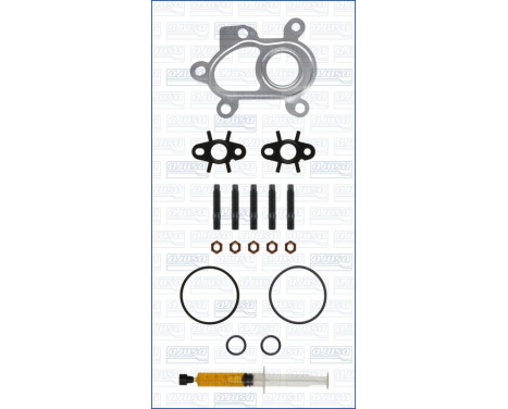 Turbocharger, mounting kit