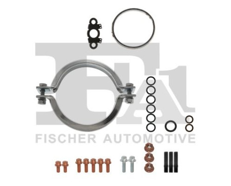 Turbocharger, mounting kit